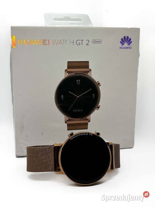 Smartwatch Huawei Watch GT 2 42mm złoty Elbląg