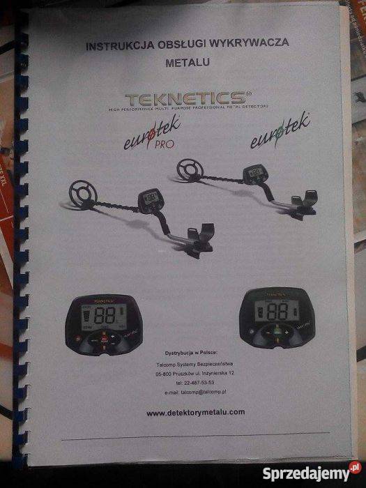Wykrywacz Teknetics Eurotek Pro 11 lubelskie Chełm
