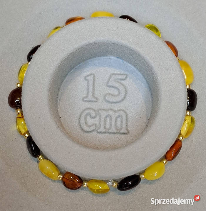 Bransoletka z bursztynu bursztyn bałtycki mazowieckie Warszawa