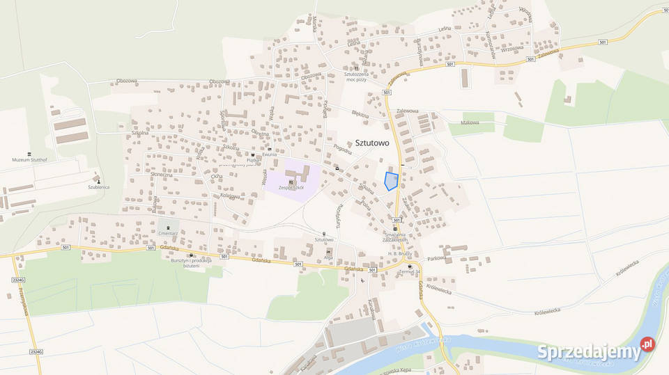 Sprzedam dużą działkę budowlaną morzem w Sztutowo