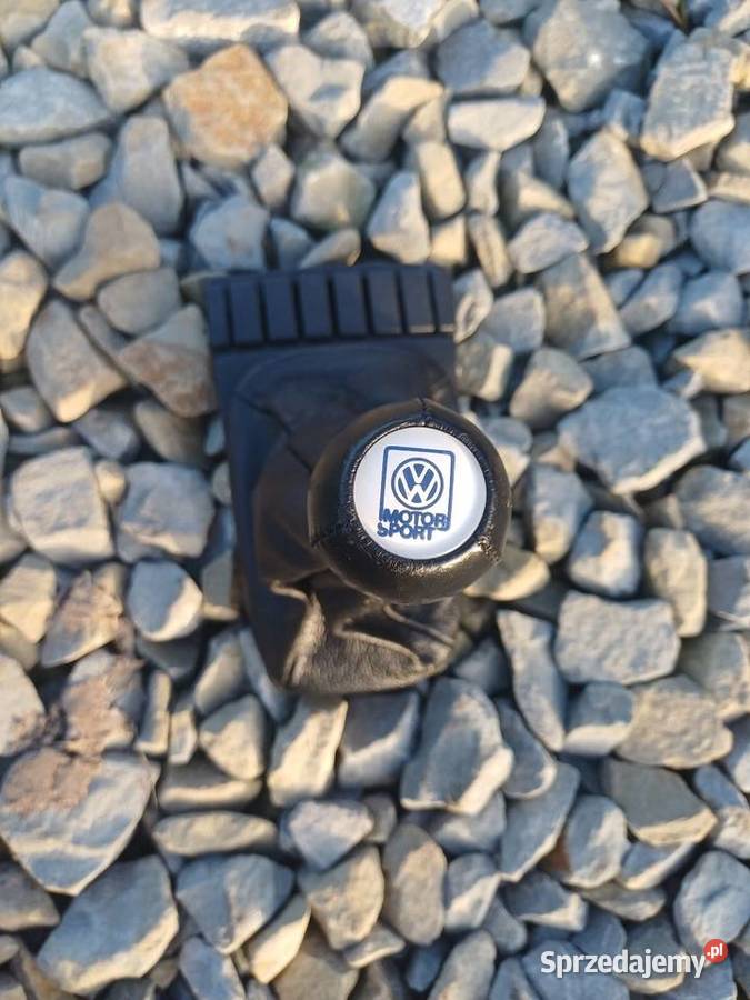 Skórzana gałka zmiany biegów VW Golf Corrado Liskowate
