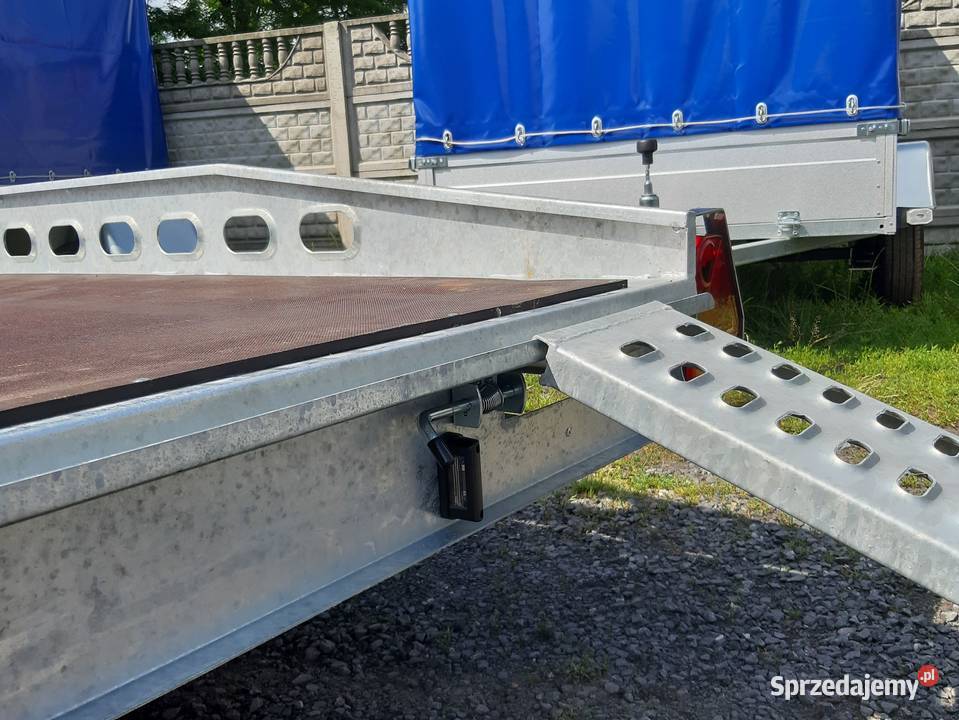 Przyczepka samochodowa 1oś 250x150 najazdy Przyczepy i naczepy Kielce
