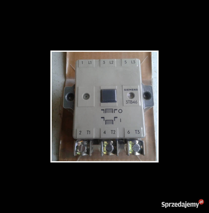 Siemens 3TB46170A Contactor 63Amp 3Pole śląskie Dąbrowa Górnicza