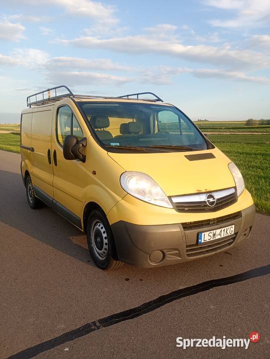 Opel Vivaro 20 CDTI 2007r Fajsławice
