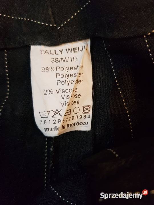 dzwony spodnie w kant szerokie wysoki stan Kielce