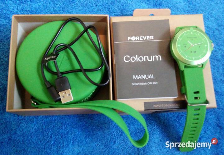 Nowy wielofunkcyjny smartwatch Forever Colorum małopolskie