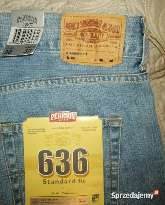 spodnie męskie Classic jeans from JPerson Son Rozmiar XL Koszalin