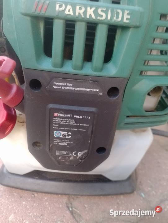 Dmuchawa spalinowa Parkside PBLG 52 A1 1600W