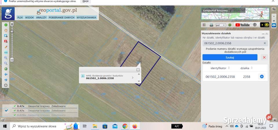 Działka budowlano rolna 016 ha Olszewnica 1600m2