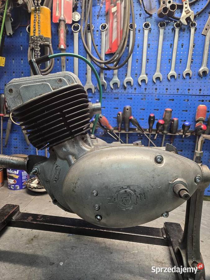 Silnik wsk 125 PRL filmik Lublin