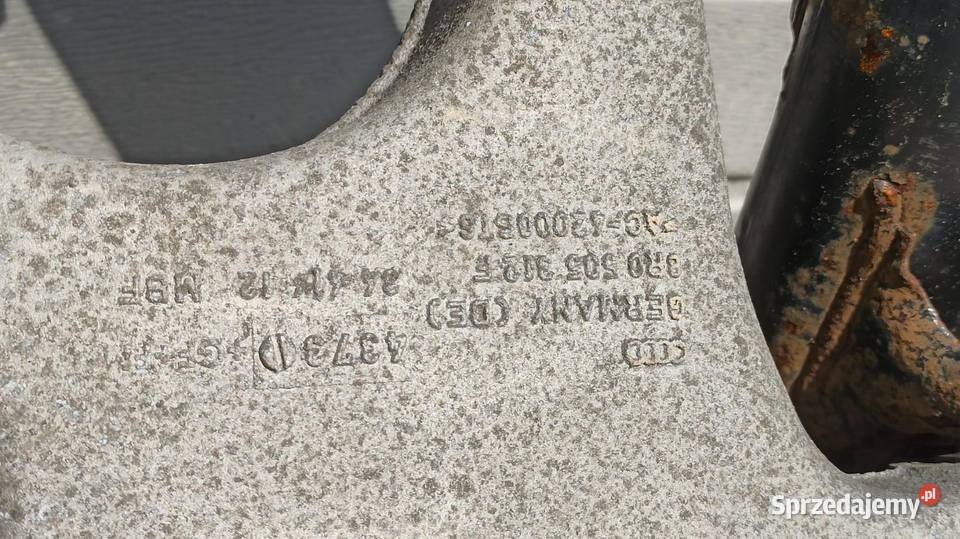 AUDI A6 C7 ZAWIESZENIE BELKA TYŁ 4G0505235P Wzmocnienia, belki i wsporniki dolnośląskie
