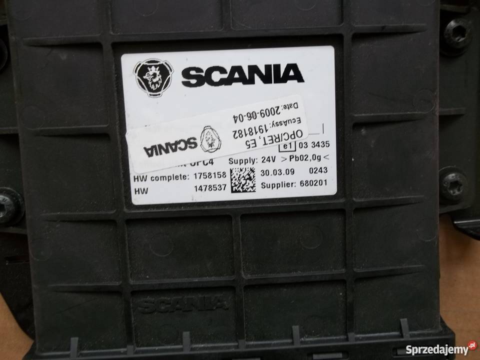 scania r komputer sterownik retardera ciężarowe Staszów