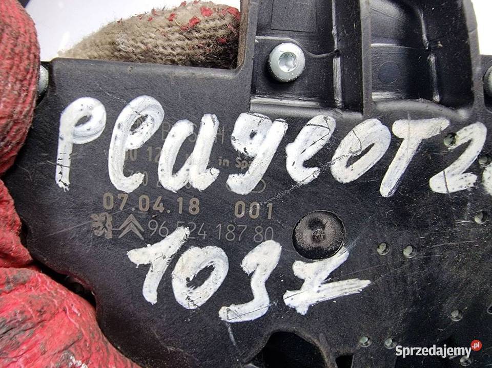 MECHANIZM WYCIERACZEK TYŁ PEUGEOT 207 Lipno