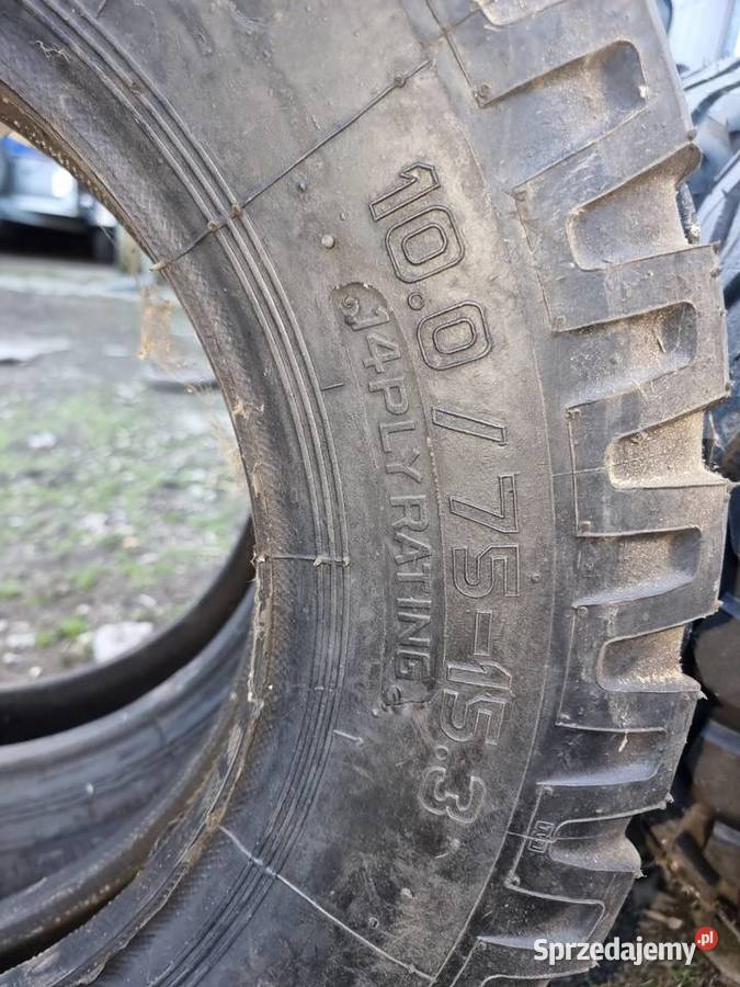 Opony rolnicze do przyczepy kombajnu wózka 100 Goczałków