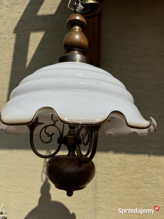 Lampa wisząca stylowa żyrandol świeczkowy zwis mazowieckie Garwolin