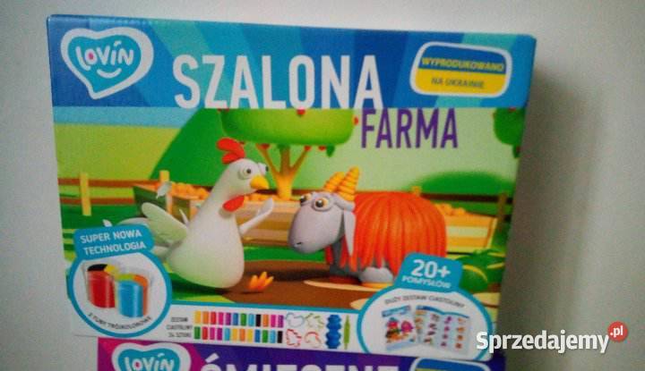 Nefere Masa plastyczna Szalona farma Warszawa