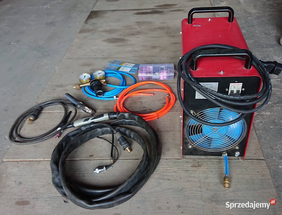 Spawarka Weldman BRAVO TIG 250 AC DC zestaw