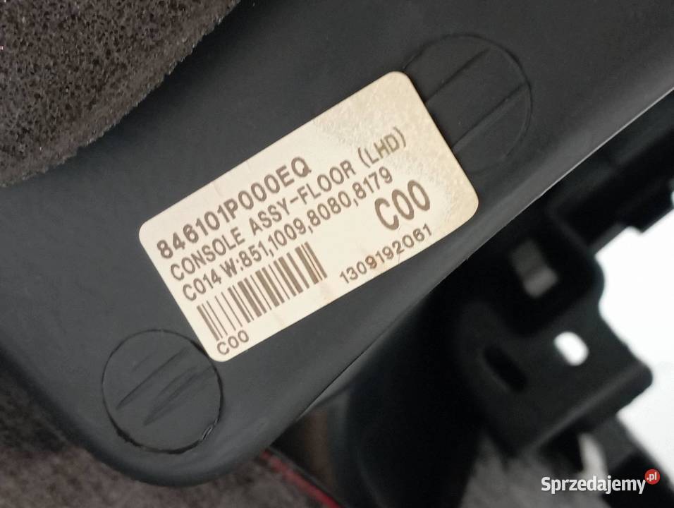 TUNEL ŚRODKOWY 846101P000 Hyundai ix20 I 2010 świętokrzyskie