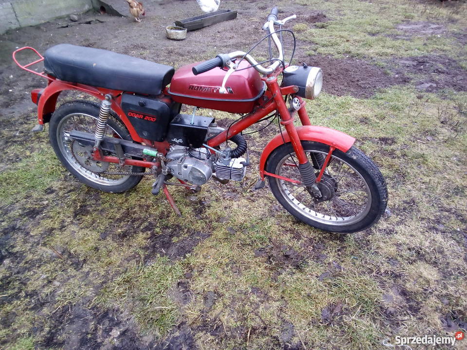 sprzedam rometa ogara motorower sprzedam