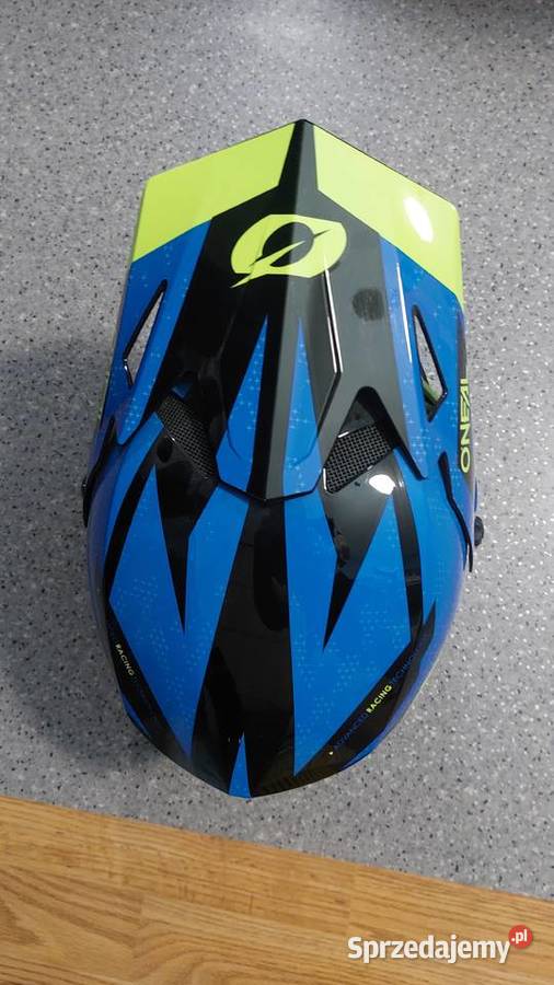 ONeal Sonus Kask blueneon yellow rozmiar M Kask Niedrzwica Duża