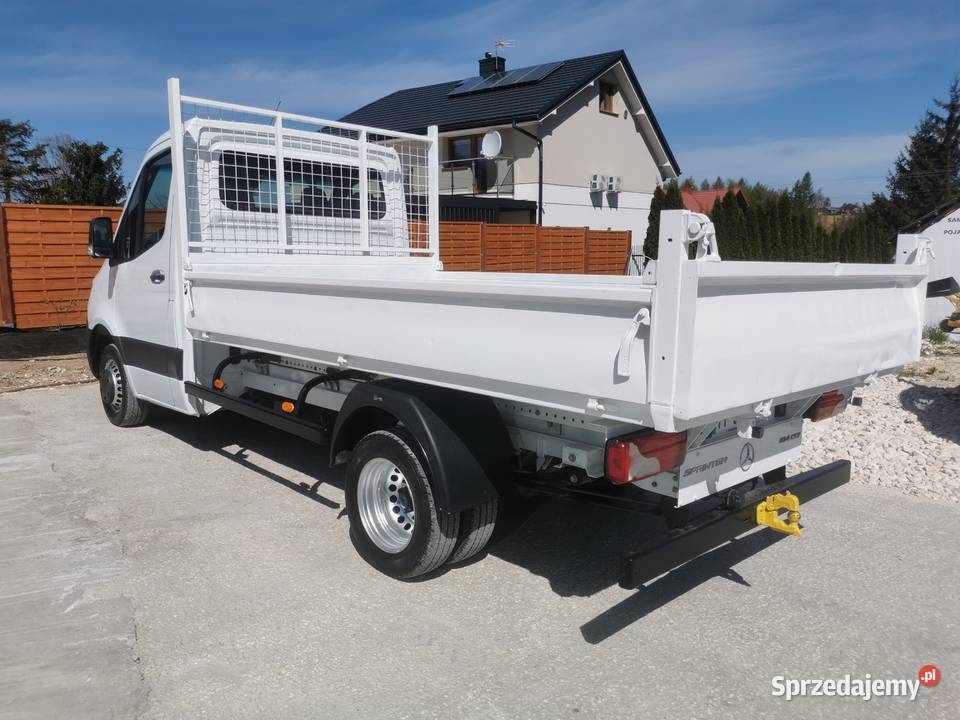 Mercedes Sprinter 514 kiper Wywrotka blizniak Książ Wielki