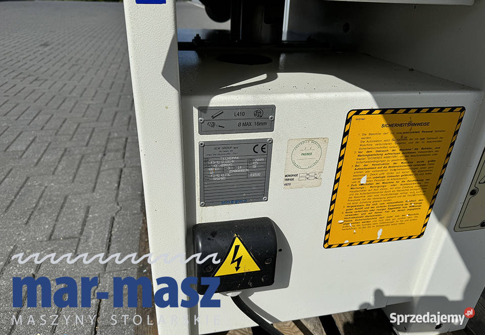 Wyrówniarko grubościówka SCM Tecnomax MINIMAX Produkcja pomorskie