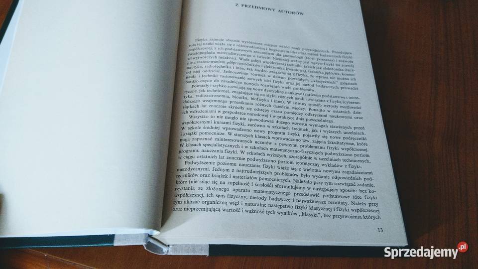 Elementy fizyki 1 Ruch i siły prawa zachowania fizyka, astronomia Gdańsk sprzedam
