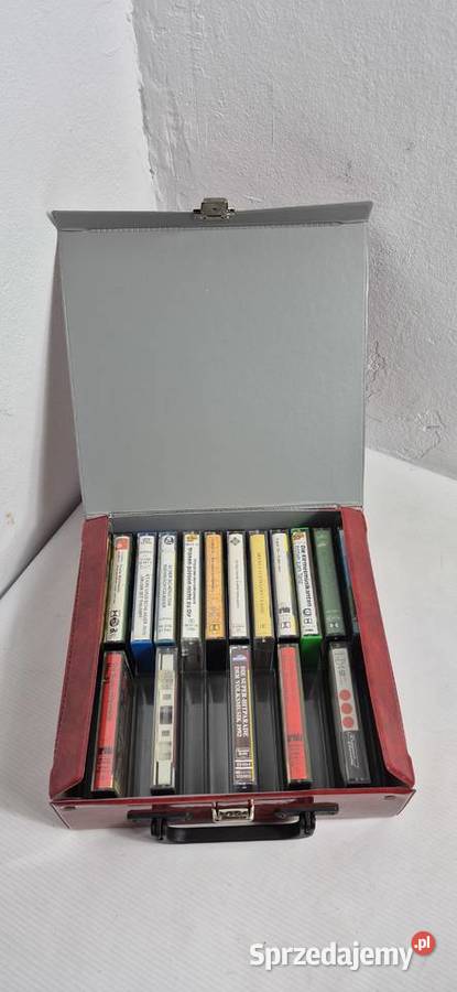 Retro Walizka na 24 Kasety Magnetofonowe Vintage Biłgoraj sprzedam