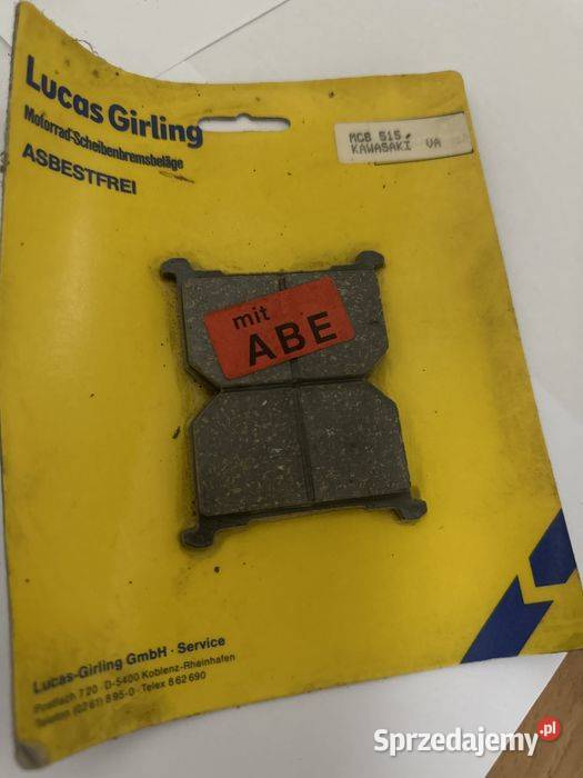 Klocki Kawasaki MCB 515516 Z400 GPZ Z550 Z650 Poznań