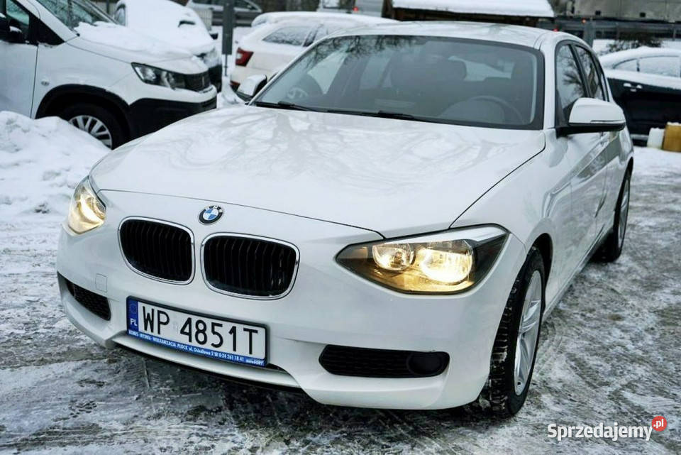 BMW 116 16D Klima 209 2013r F20 2011 BMW Płock