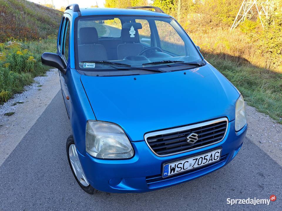 Sprzedam ładne suzuki wagon R 13 benzyna 2001r Żyrardów
