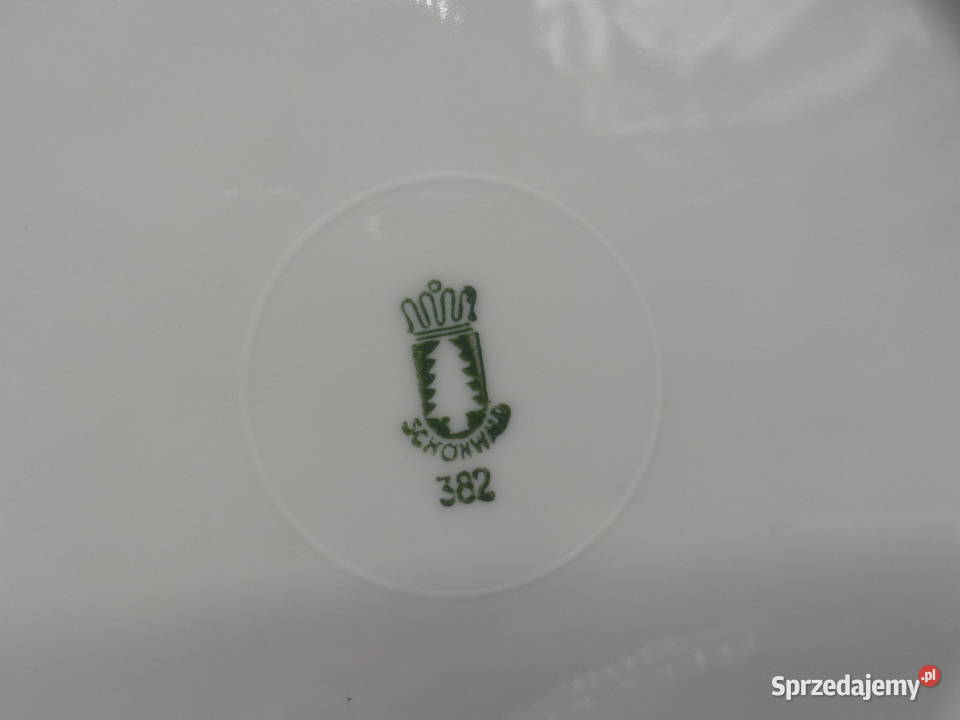 Talerzyki deserowe 4 białe SCHONWALD Raszków sprzedam