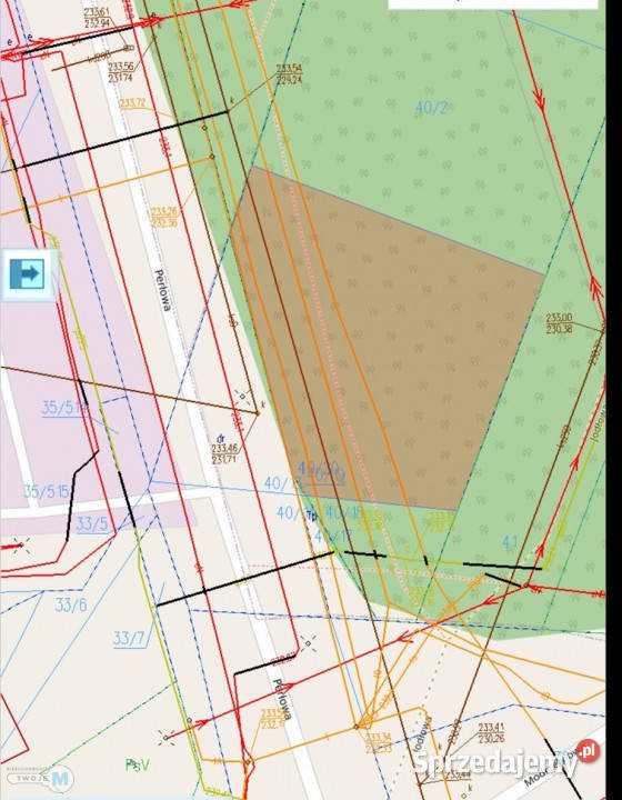Grunt 814m2 Sitkówka Sprzedaż