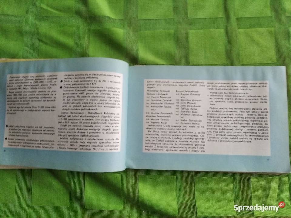 Ursus album 18931967 książka folder Pozostałe Lublin