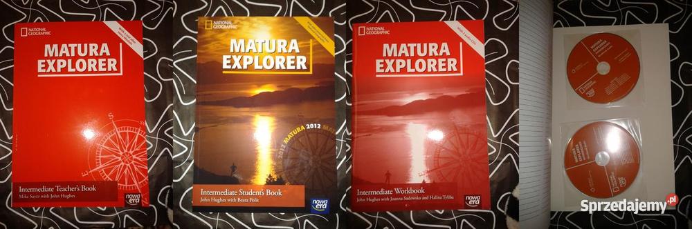 Matura Explorer INTERMEDIATE podr ćw KSIĄŻKA NAU Tarnów sprzedam