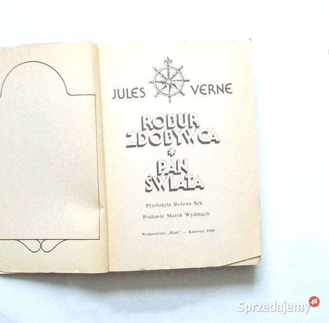 JVerne Robur zdobywca pan świata książka Robur małopolskie