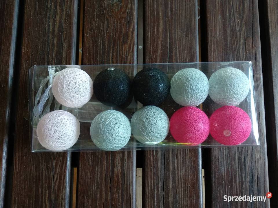 Girlanda świetlna kulki kolorowe Warszawa