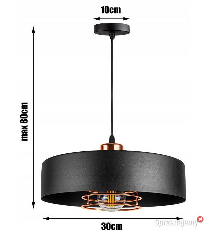 LAMPA SUFITOWA PLAFON ŻYRANDOL LOFT EDISON miedz Choroszcz sprzedam