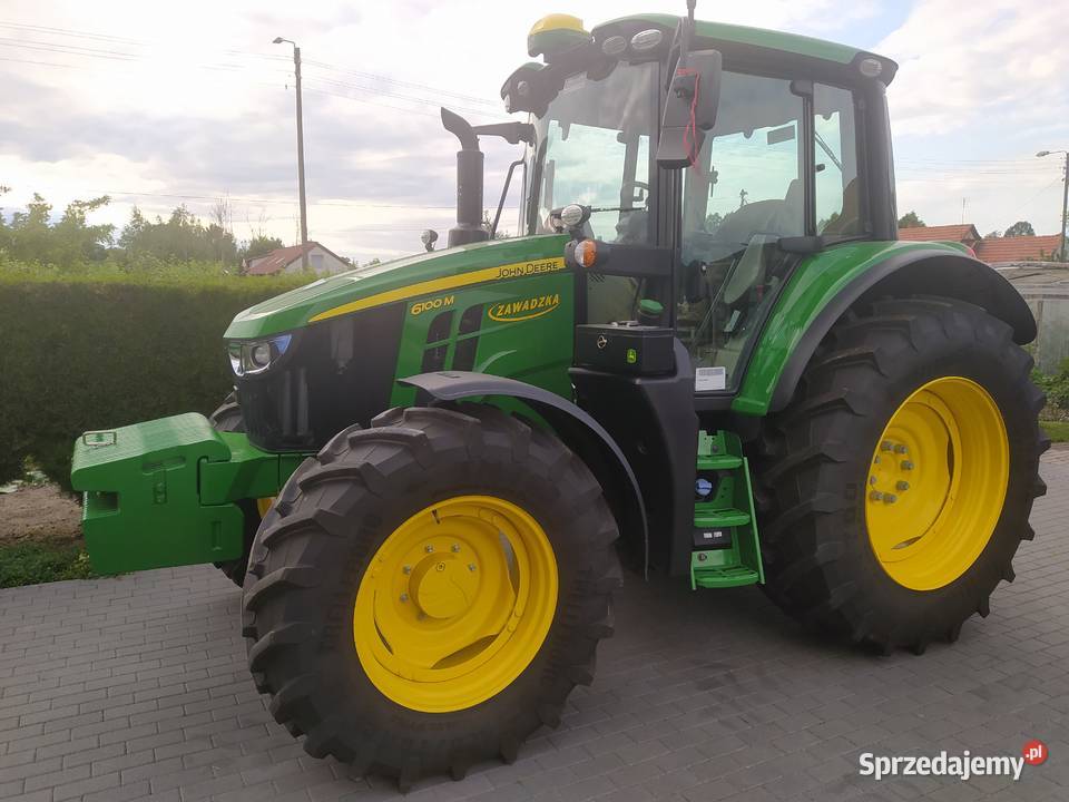 John Deere 6100 POLSKI SALON nawigacja opony