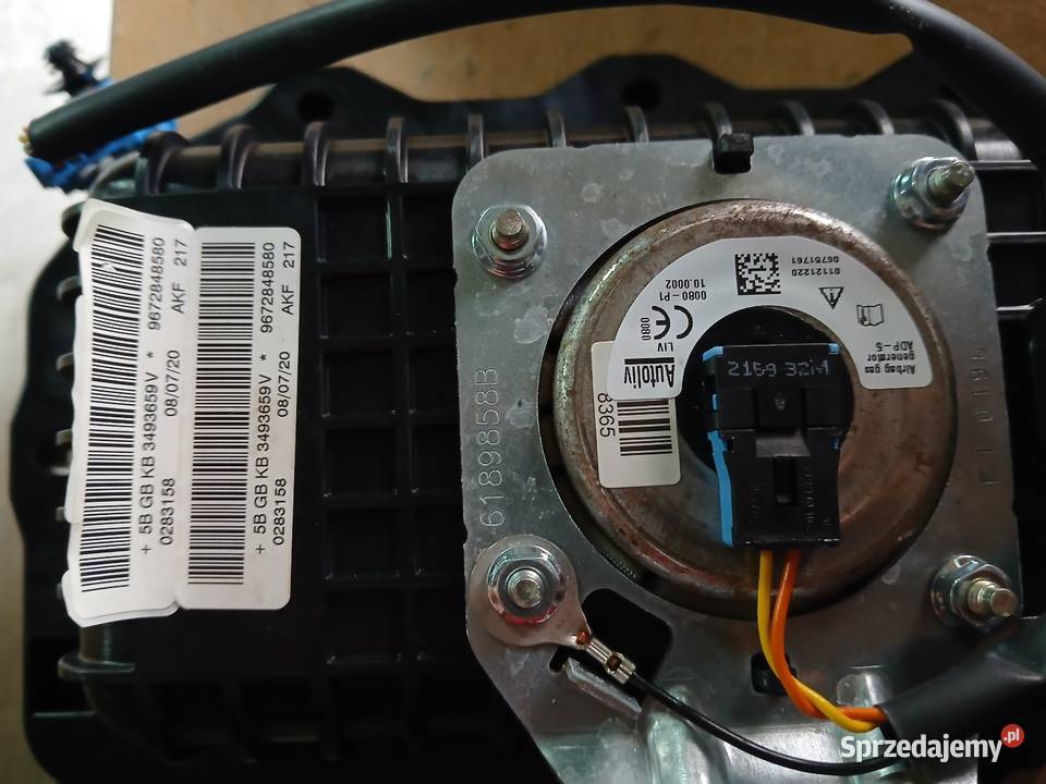 Poduszki Powietrzne AIRBAG PEUGEOT 208 osobowe podkarpackie Mokrzec sprzedam