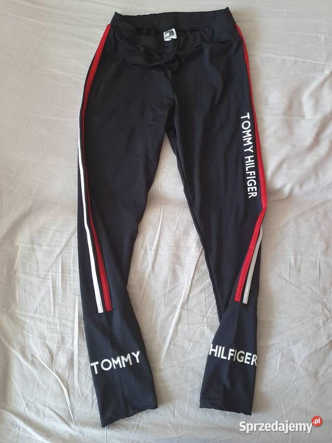 Nowe legginsy Tommy Hilfiger spodnie damskie TH Spodnie Gdynia