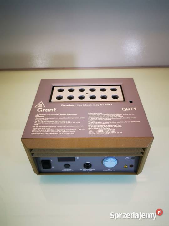 Laboratoryjny blok grzewczy GRANT QBT 1 mazowieckie Warszawa