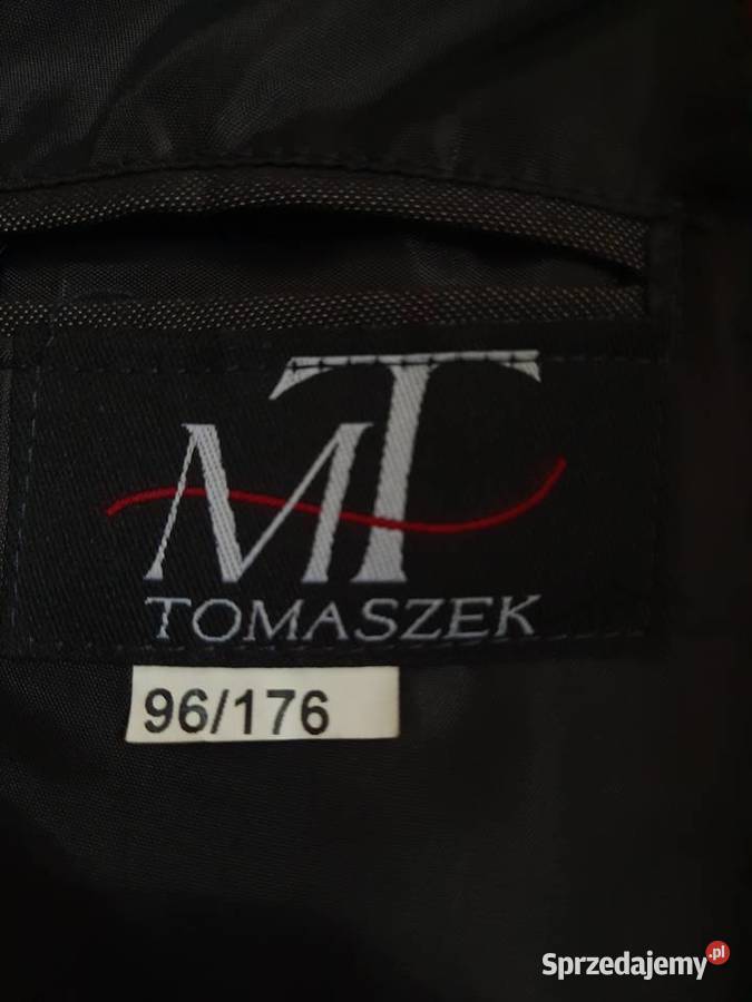 Garnitur męski 176 czarny