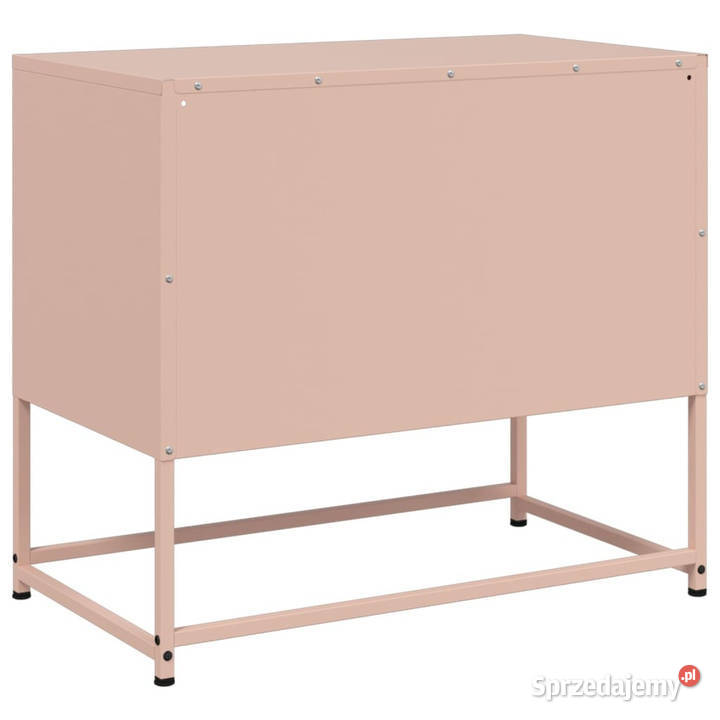 Szafka pod telewizor różowa 68x39x605 stalowa Warszawa