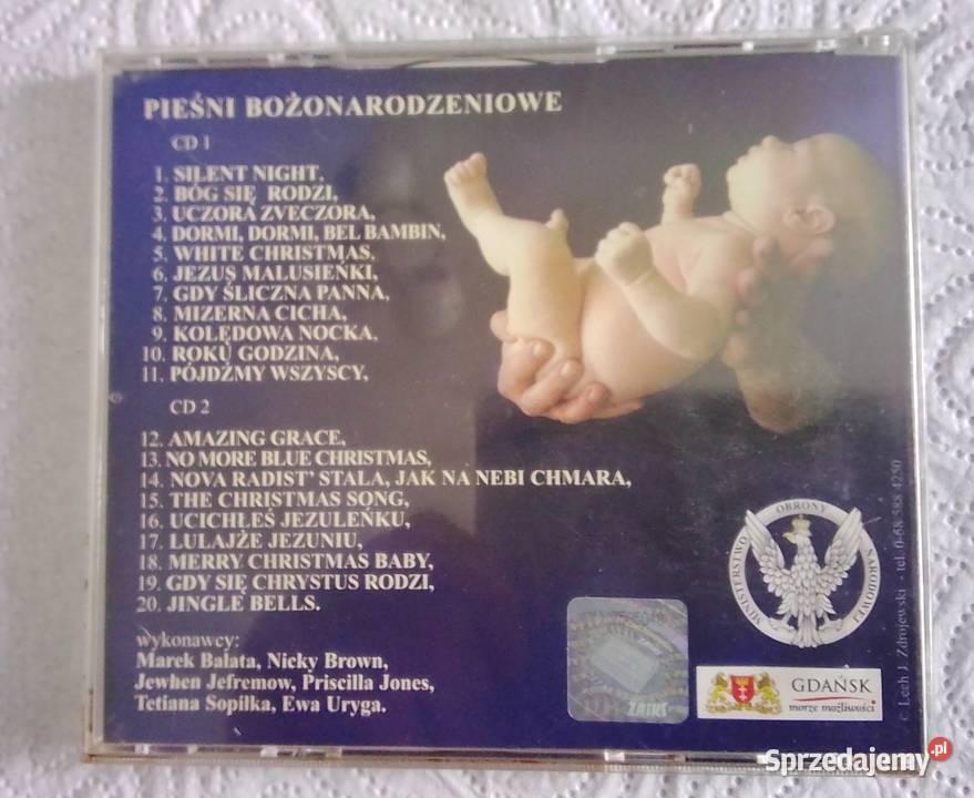 Dwupłytowy album CD zatytułowany Oto Syn Mój CD Gdynia