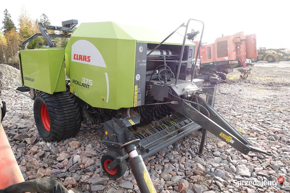 PRASOOWIJARKA Claas 375 rollant Uniwrap 2012 mazowieckie Łosice