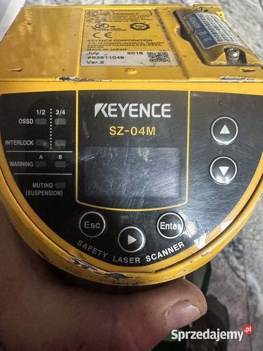LASEROWY SCANER BEZPIECZEŃSTWA KEYENCE SZ04M Olsztyn