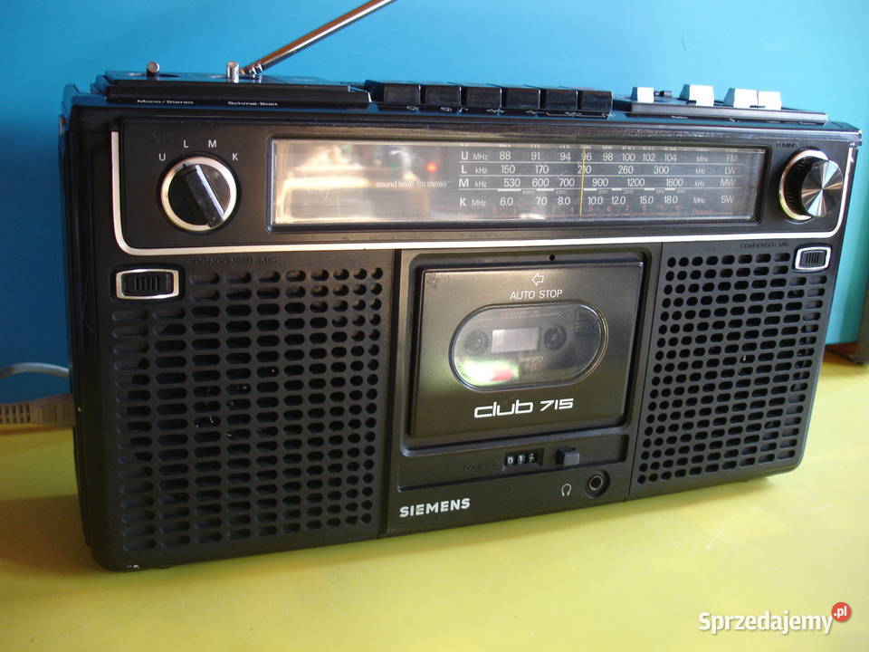 Radiomagnetofon SIEMENS CLUB 715 Zielona Góra