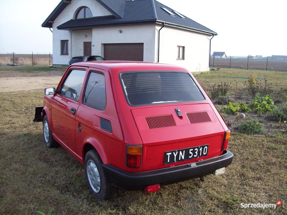Sprzedam Fiata 126 p z pługiem do śniegu Sprzedajemy.pl