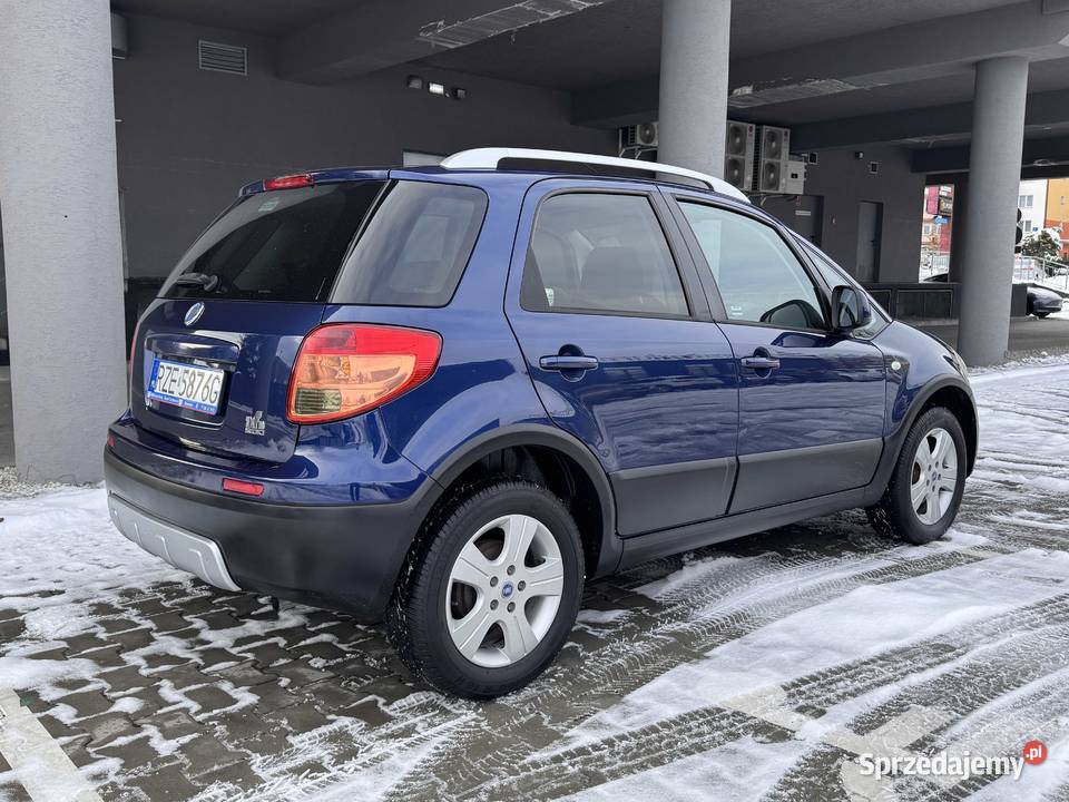 Fiat Sedici 16 benzyna 107 4x4 2007R 177350 LPG podkarpackie Rzeszów